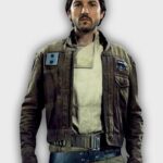 Brown Stand-Collar Field Jacket