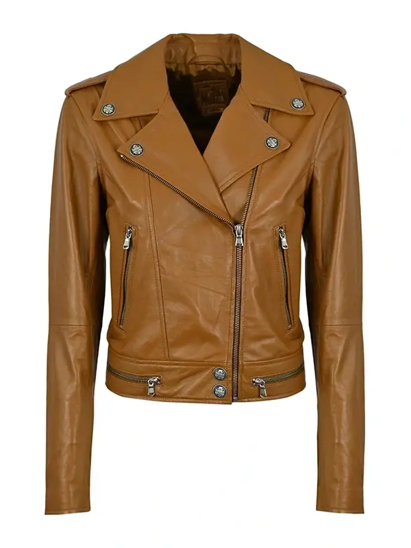 Women’s Motorcycle Faux Leather Jacket