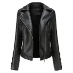 Joyce Black Leather Jacket