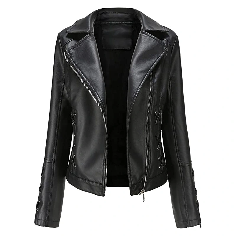 Joyce Black Leather Jacket