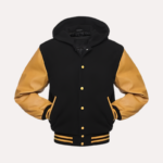 Black and Yellow Varsity Jacket