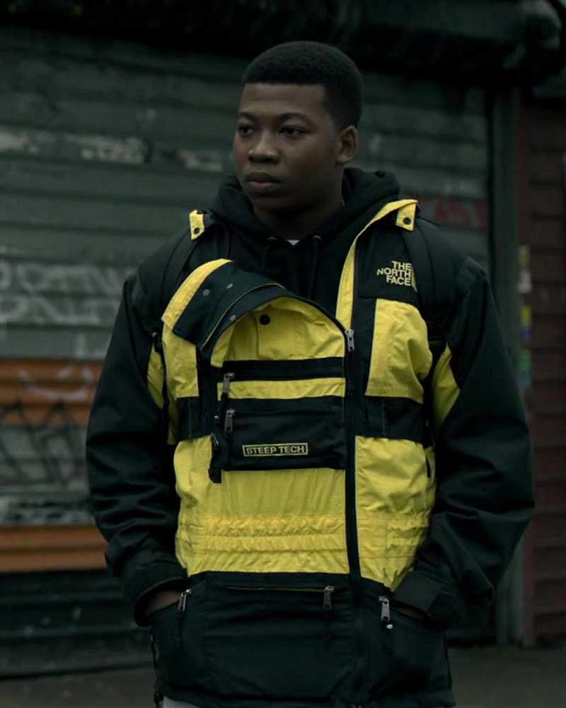 Black & Yellow Two-Tone Jacket