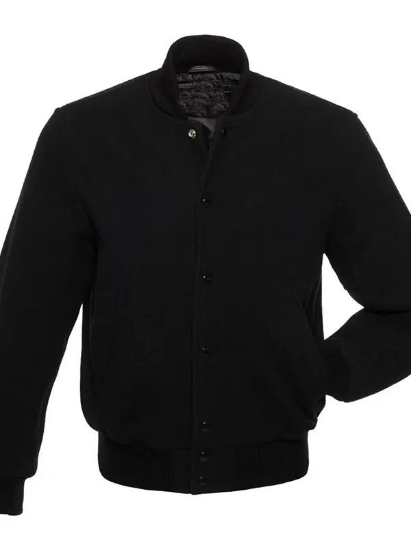 Mark Black Varsity Jacket