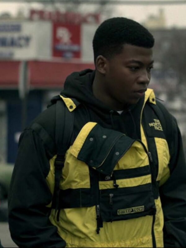 Black & Yellow Two-Tone Jacket
