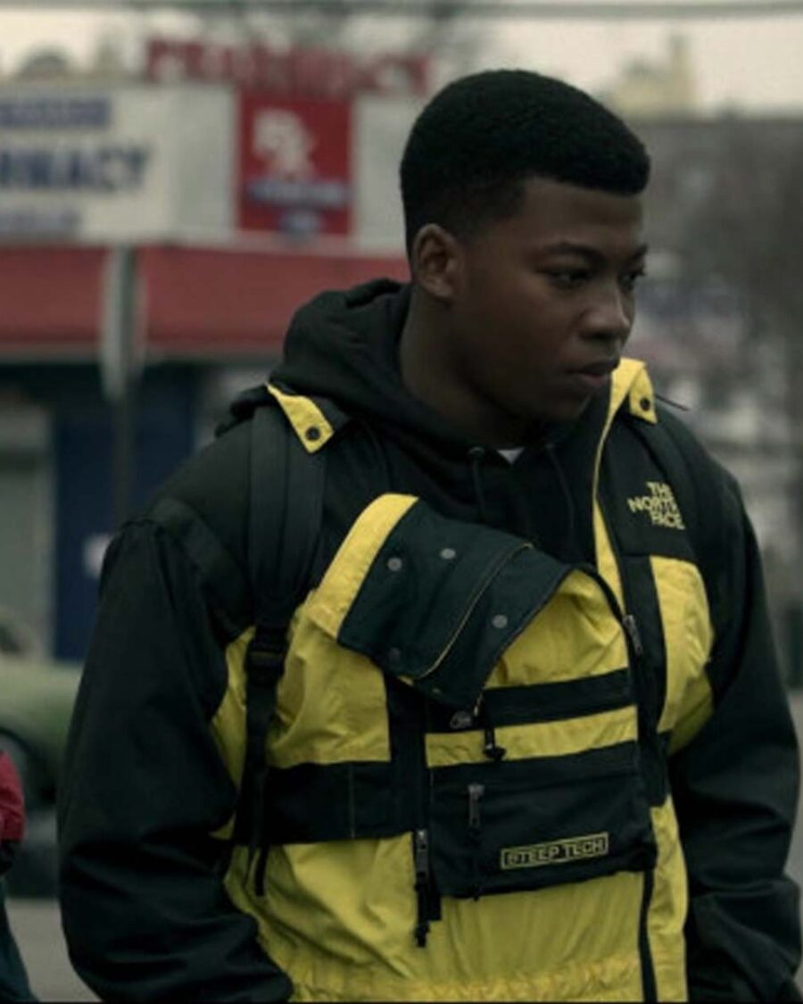 Black & Yellow Two-Tone Jacket