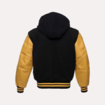 Black and Yellow Varsity Jacket