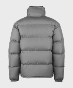 Grey Puffer Down Jacket