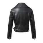 Diane Black Motorcycle Leather Jacket
